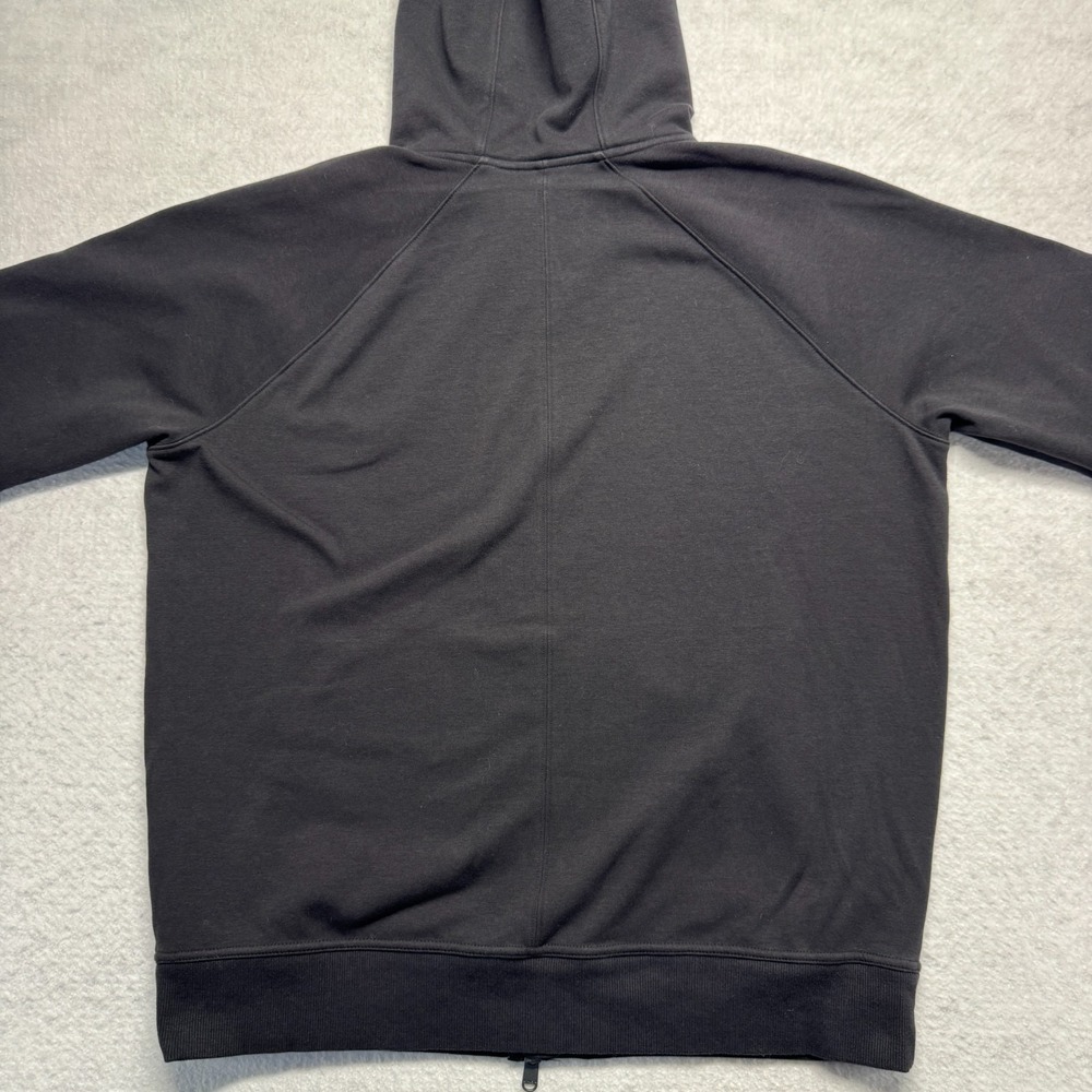Athleta Full Zip‎ Jacket Black Hooded Lightweight Active Running Gym Men's Large - Picture 10 of 11